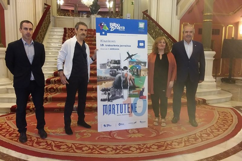 ‘Martutene’ eleberriaren irakurketa jarraitua Arriaga Antzokian
